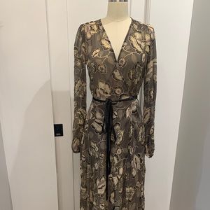 Zara Maxi Wrap Dress - Worn once